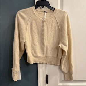 Free People Porta Cashmere Henley